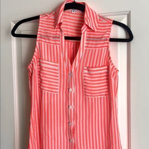 Express Portofino Sleeveless Women’s Striped Top